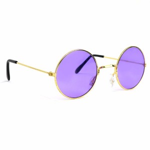 Skeleteen Kids Round Costume Glasses - Purple - 1 of 4