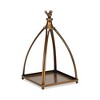 Cheung's Veldra Curved Mini Table Lantern & Bird Accent - Bronze - 4 of 4