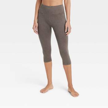 Women's High-rise Textured Seamless 7/8 Leggings - Joylab™ Silver Xl :  Target