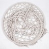 Cesicia Hammock Chair, Macrame Swing, Max 330 Lbs Hanging Cotton Rope Hammock Swing Chair for Indoor and Outdoor with Cushion - 3 of 4