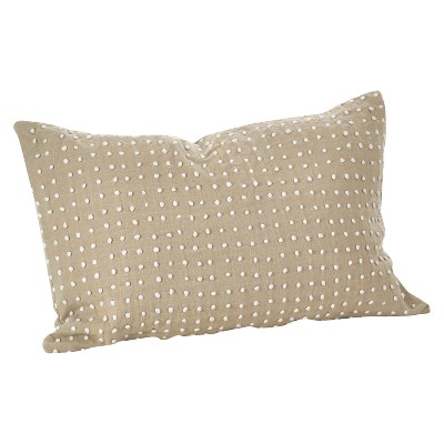 Leilani French Knot Design Throw Pillow 