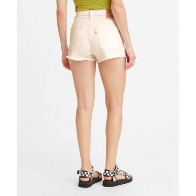 Levi's 501 Original Women's High-Rise Distressed Jean Denim Shorts - Picture 33 of 37