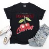 Simply Sage Market Farm Fresh Cherries Watercolor Garment Dyed Tee - 3 of 4