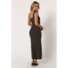 Petal and Pup Henry Striped Midi Dress - 3 of 4