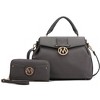 MKF Collection Aurora Women's Satchel bag with Wallet by Mia k - 2 of 4