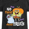Girls' - SpongeBob SquarePants - No Tricks Just Treats Fitted Short Sleeve Graphic T-Shirt - 2 of 4