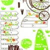 Slickblue Nature-Inspired My Garden Wall Stickers – Vinyl Décor for Any Smooth Surface – 23.6" x 35.4" - 2 of 3