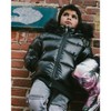 Deux par Deux Boy Black Quilted Bomber-Style Winter Coat - 3 of 4