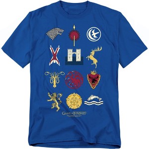 Game Of Thrones House Sigils Adult T-Shirt - 1 of 4