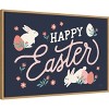 Amanti Art Bunny Kisses I by Laura Marshall Canvas Wall Art Print Framed 33 x 23-in. - 3 of 4