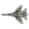 Sukhoi Su-30Mk Flanker Fighter Aircraft "502" (2011) Russian Air Force "Air Power Series" 1/72 Diecast Model by Hobby Master - 4 of 4