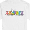 Men's - Peanuts - Snoopy Beach Ball Short Sleeve Graphic T-Shirt - 2 of 4