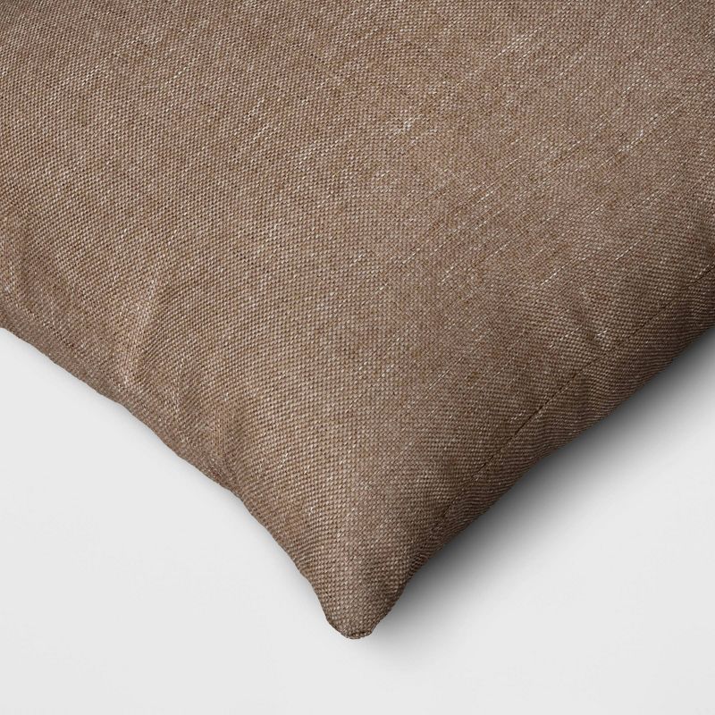 12"x24" Solid Woven Rectangular Outdoor Lumbar Pillow - Threshold™, 5 of 6