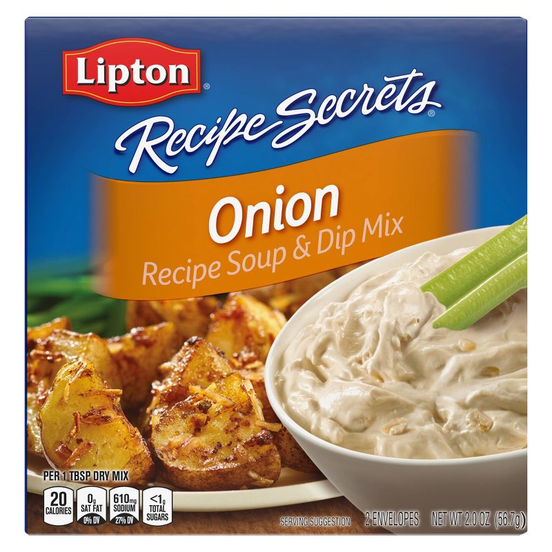 Lipton Recipe Secrets Onion Soup &#38; Dip Mix - 2oz/2pk, 3 of 8