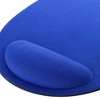 INSTEN Wrist Comfort Mouse Pad For Optical / Trackball Mouse, Blue - 4 of 4