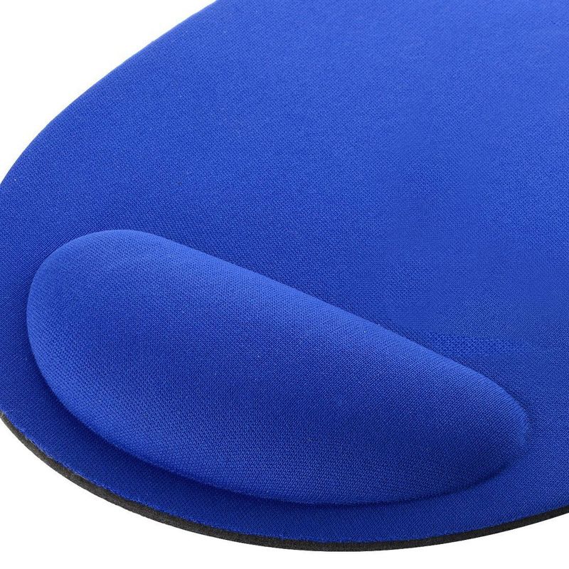 INSTEN Wrist Comfort Mouse Pad For Optical / Trackball Mouse, Blue, 5 of 6