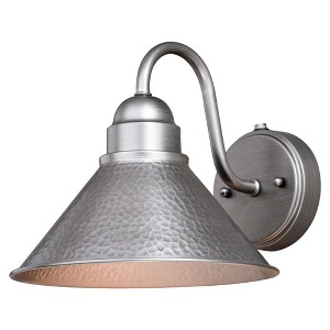 Vaxcel Outland 1 - Light Sconce in  Brushed Pewter - 1 of 4