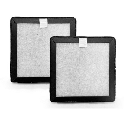 Nispira 2-in-1 Activated Carbon Replacement Filter For Potulas Compact Desktop Air Purifier, 2 Packs