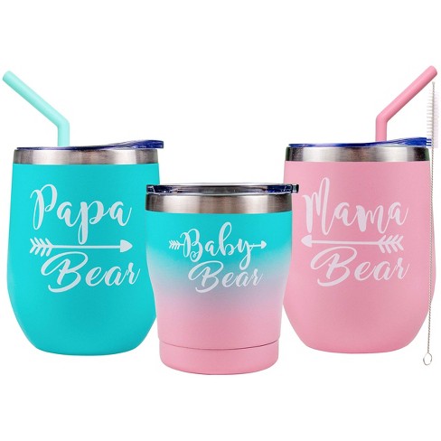 Birthday Gifts For Women, Mama Bear Tumbler - Insulated Stainless Steel  Tumbler