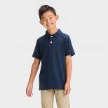 Boys' Short Sleeve Uniform Polo T-Shirt - Cat & Jack™