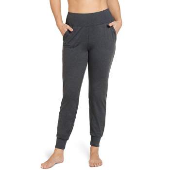 Jockey Women's Cotton Stretch Slim Bootleg Pant Sp Charcoal Grey Heather :  Target