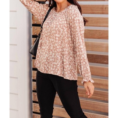 Women's Stop And Smell The Roses Top - Cozy Casual