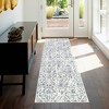 Vintage Washable Area Rug Non-Slip Non-Shedding Traditional Floor Cover - 2 of 4