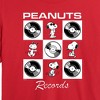 Women's - Peanuts - Snoopy Vinyl Cropped Graphic T-Shirt - 2 of 4