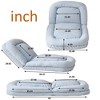 Foldable Lazy Sofa, Triple Fold Small Tatami Sofa Bed, Pull-Out Lounge Chair Sofa,  Space Saving Tatami Sofa for Living Room, Bedroom, Backyard - 2 of 4