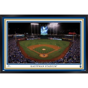 Trends International MLB Kansas City Royals - Kauffman Stadium 22 Framed Wall Poster Prints - 1 of 4