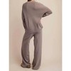 Women's Soft and Cozy Basic Sweater Set - RAE MODE - 3 of 4