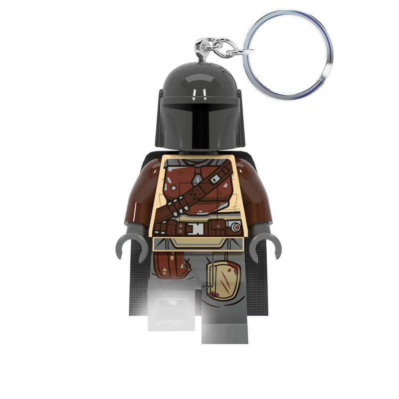 LEGO Star Wars Lightsaber Gel Pen Black Ink with Mandalorian Bag Tag and Keychain Gift Set, 4 of 15