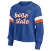 NCAA Boise State Broncos Women's Crew Neck Fleece Sweatshirt - 2 of 3
