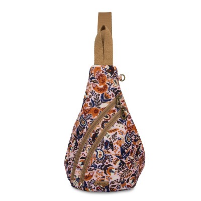 Baosha good Paisley Print Sling Backpack