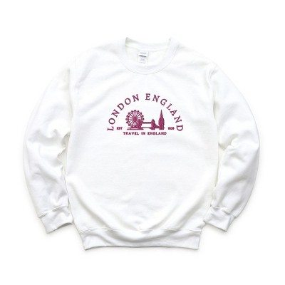 Simply Sage Market Women's Graphic Sweatshirt Embroidered London England