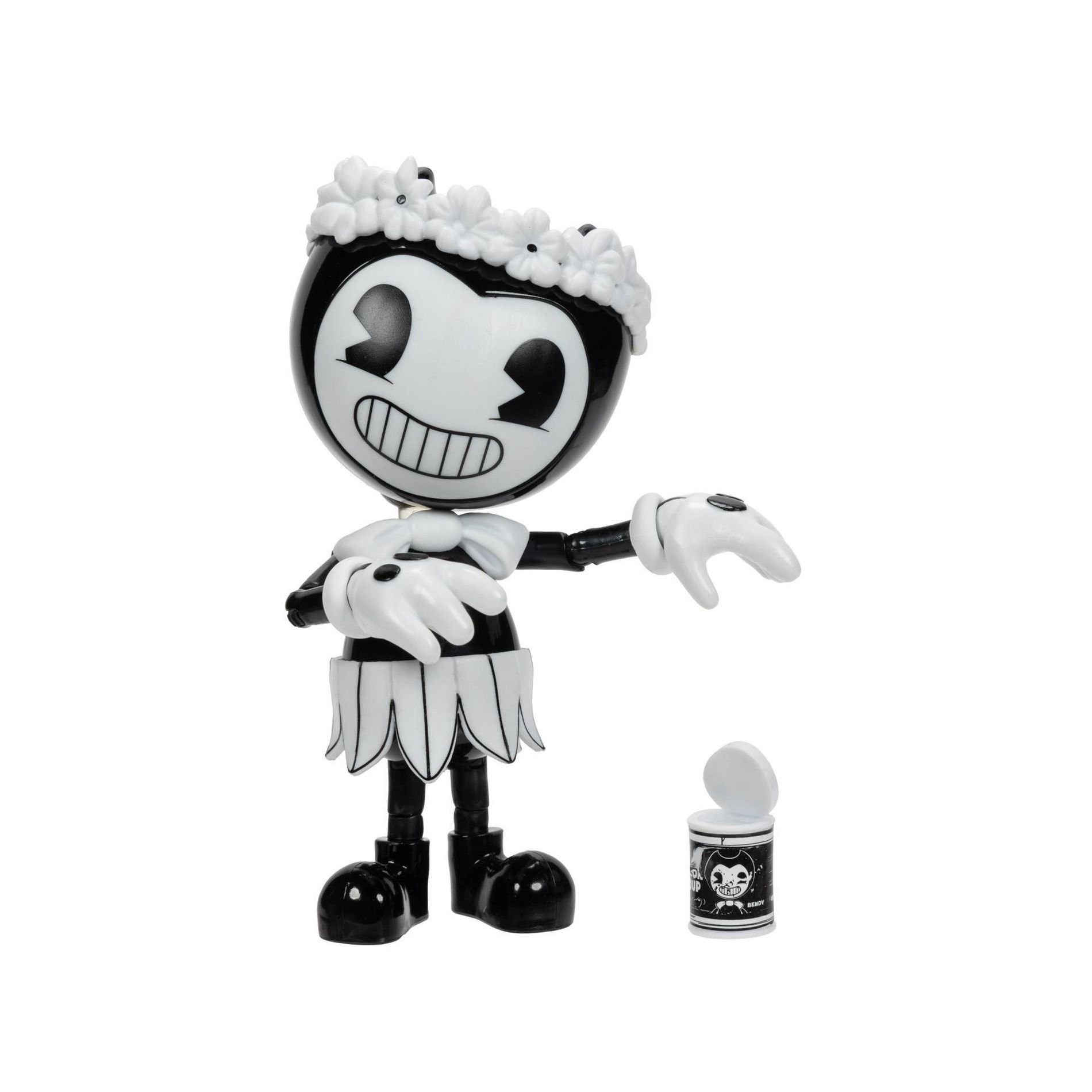Bendy and the Ink Machine Hula Bendy with Bacon Soup Can and Projector Wave 3 Action Figure
