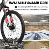 BestParts 26 Inch Mountain Bike for Adults, Off-Road Trail Bicycle, 21-Speed Outdoor Bike with Disc Brakes, High Carbon Steel Frame, Black & Gray - 4 of 4