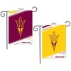 Arizona State University NCAA Licensed Double-Sided Garden Flag 12" x 18" Briarwood Lane - 3 of 3