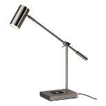 Collette LED Desk Lamp with Qi wireless Charging Pad -Adesso