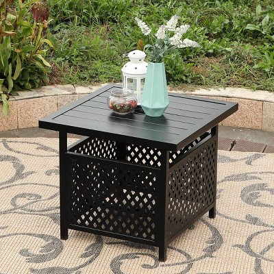 Square Bistro Table Base Stand with 1.57" Hole - Captiva Designs