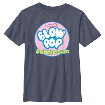 Boy's Blow Pop Bubble Gum Logo T-Shirt