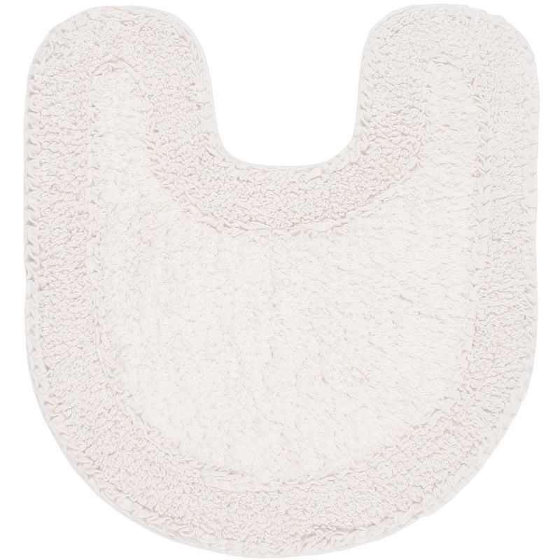 Double Ruffle Collection Cotton Ruffle Pattern Tufted Bath Rug - Home Weavers, 2 of 5