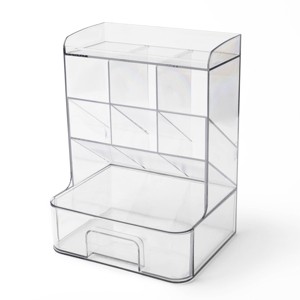 Desk Storage Organizer Clear - Bullseye's Playground™ - 1 of 3