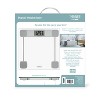 Weigth Thinner by Conair Digital Glass Scale, Clear/Silver TH-321, TESTED