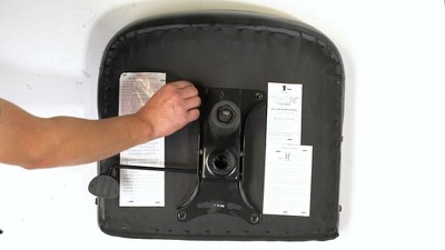 Black Leather High Back Executive Ergonomic Swivel Chair