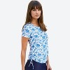 Calypsa Women's UPF 50+ Short Sleeve Adele Swim Top - 2 of 4