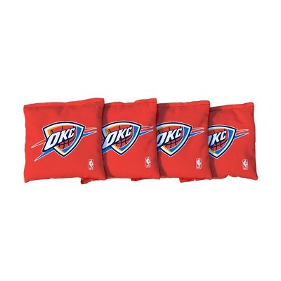 NBA Oklahoma City Thunder Corn-Filled Cornhole Bags - Red