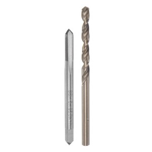Unique Bargains Cobalt High Speed Steel Straight Flute Twist Drill Bit Tap and Bit Set - 1 of 3