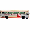 Dina 323 G2 Olimpico Coach Bus "Transportes Tamaulipas: Reynosa" Cream & Silver with Red 1/43 Diecast Model by Iconic Replicas - 2 of 4