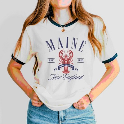 Simply Sage Market Maine New England Ringer Tee